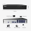 ANNKE 8CH 6MP POE Video Recorder H.265+ NVR For HD POE 2MP 3MP 4MP 5MP 6MP IP POE Cameras Home Surveillance Security System Kit ► Photo 3/6