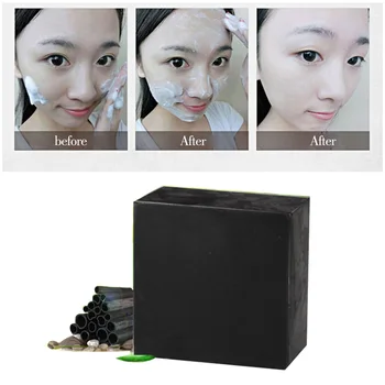 

2/3Pcs Face Soap Oil Control Charcoal Face Soap Effective Cleaning Washing Hand Body Soap Acne Treatment Whitening Skin Care