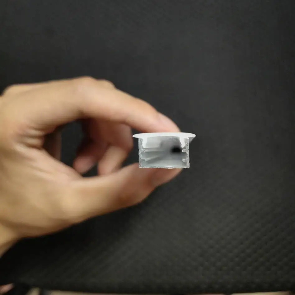 US $129.00 Free Shipping Aluminum And Pc Diffuser Extrusion Body Material Recessed Aluminum Led Profile For Strips2MPcs40MLot