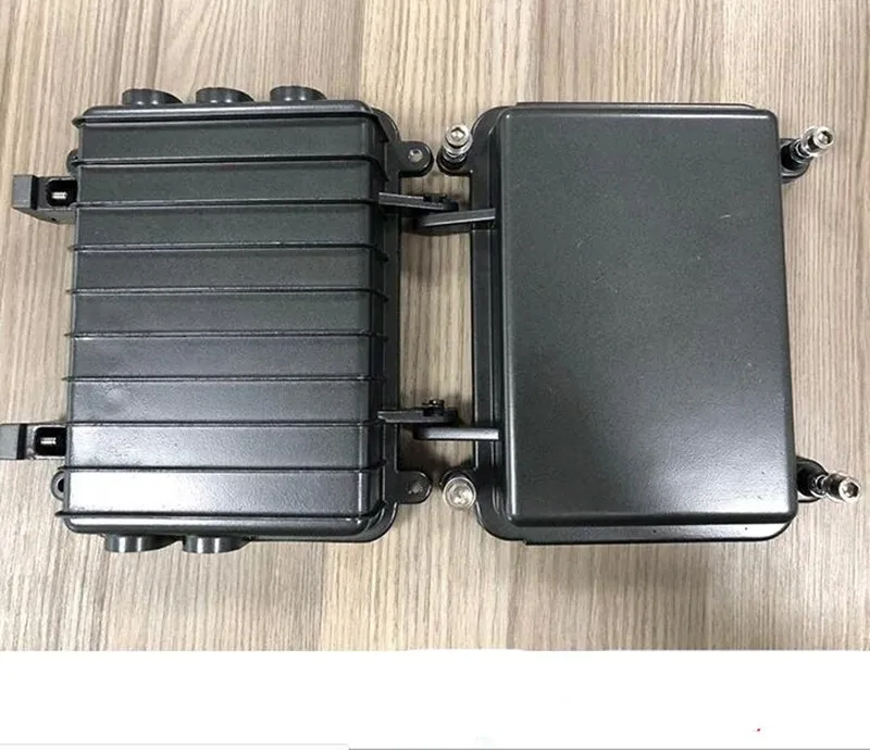 Black color material 160-110-60mm amplifier housing Die-cast aluminum waterproof box Router housing 4