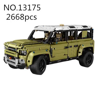 

13175 2668PCS FOUR-DOOR SUV, still edition Set Building Blocks Bricks Educational Toys gift Model