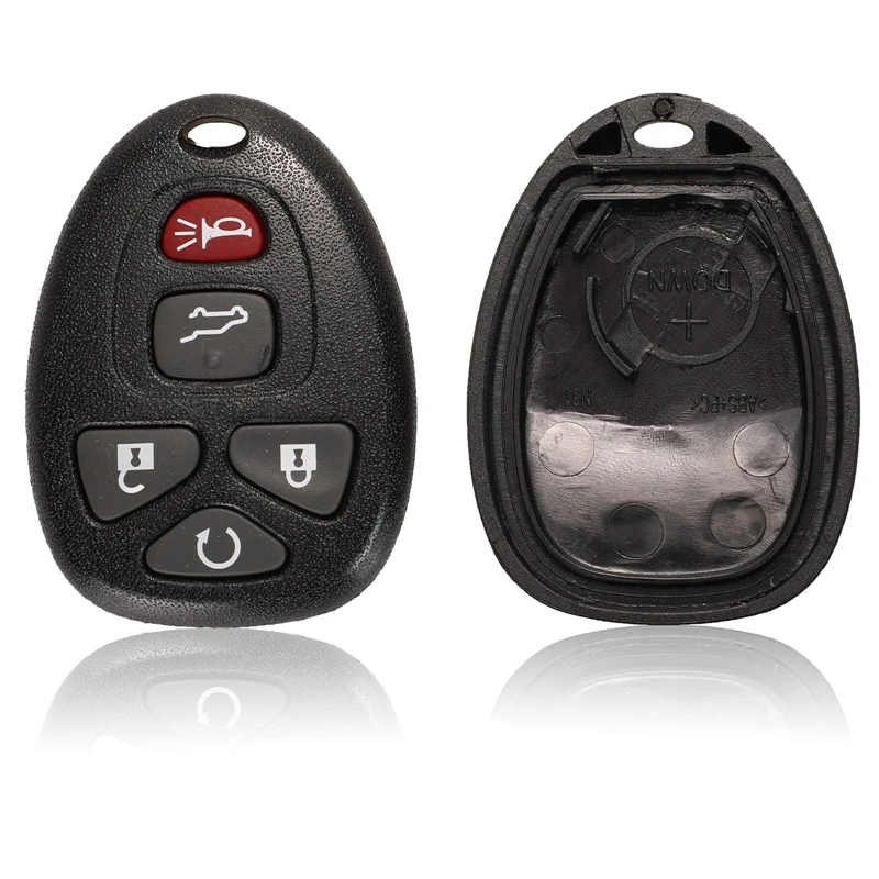 Jingyuqin 3 кнопки без чипа пустой пульт дистанционного управления 2+ 1 панический ключ оболочки чехол для Buick Hummer H3 GMC для Chevrolet Colorado Isuzu - Цвет: D