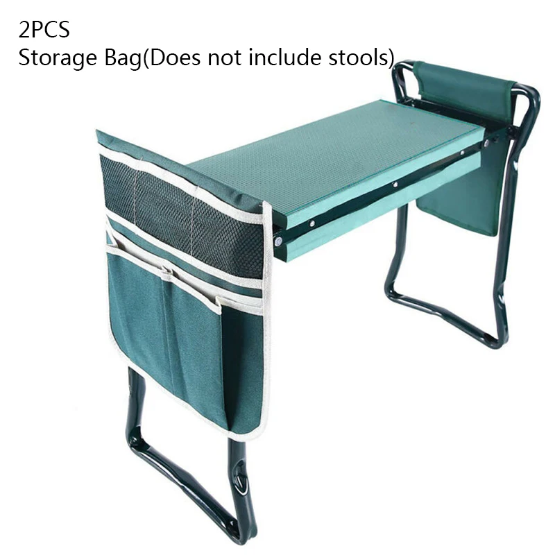 Folding Garden Kneeler Stool Bench Tool Pouch Bag Protect Knees Sturdy Bearing Pad Stool Seat Multi Pockets (ONLY Storage Bag) ► Photo 2/6