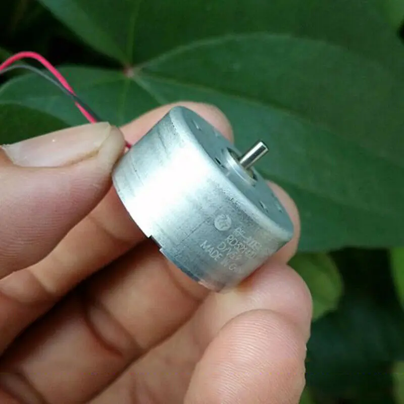 MABUCHI RF-300EA-1D390 DC 5 в 6 7000 об/мин мини 24 мм круглый двигатель 2 вал для автомобиля AV DVD