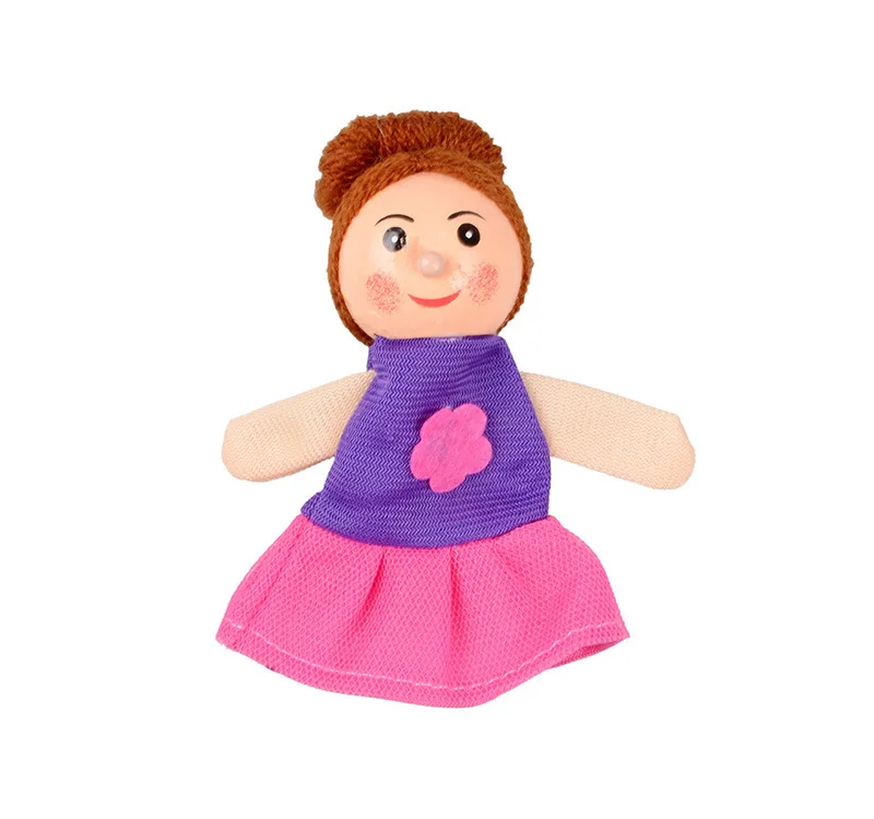 Принцесса ручной кукольный сказка Семейные игры плюшевые куклы пальчиковые игрушки Косплей раннее образование детские игрушки для детей
