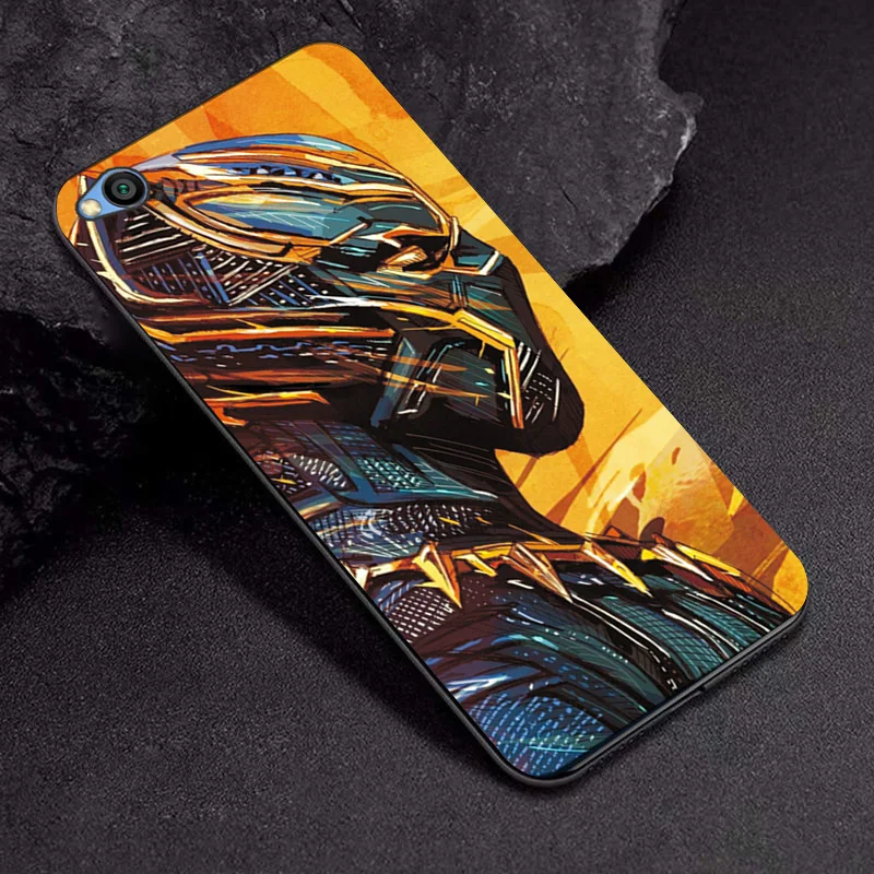 TPUBLK639 Чехол для Xiaomi Redmi GO 5,0 ''силиконовый чехол для телефона Железный человек Marvel Hero черный чехол ТПУ чехол для Xiaomi Redmi GO Fundas чехол s - Цвет: TPUBLK639