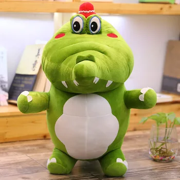 

50/70/90 cm funny standing crocodile plush toy creative simulation animal doll cartoon plush doll birthday gift girlfriend gift