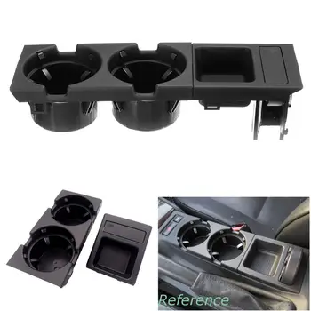 

3 color Double Hole Car Vehicle Front Center Console Storage Box Coin+ Cup Holder for BMW E46 3SERIES 1999-2006 511682