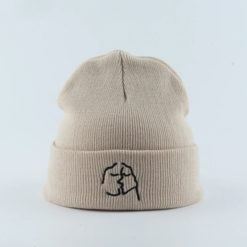 Hot Sale Love Embroidery Beanie Hat 