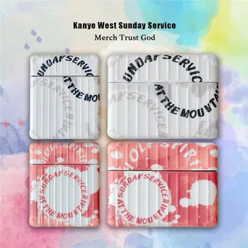 

Tide brand kanye west Clothes letters cute Earphone Wireless Headset Case For Airpods 2/1 airpods pro silicone Suitcase cover