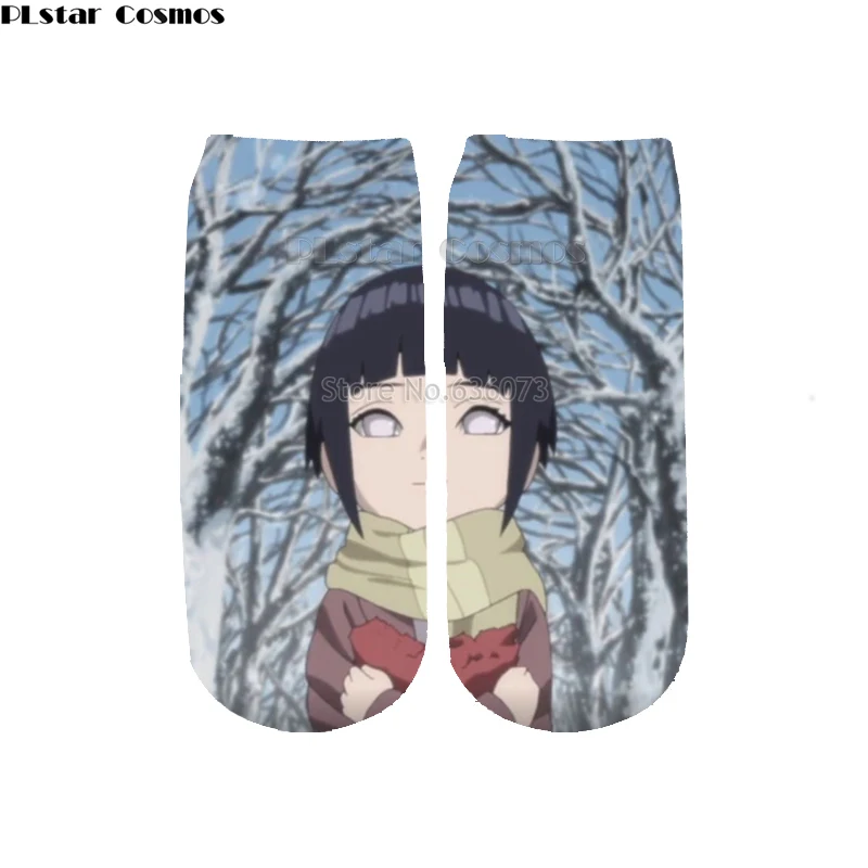 

PLstar Cosmos Naruto fashion 3D Printed Women/men/boy/girl Harajuku Colorful casual Short Ankle Socks Style-2 dropshipping