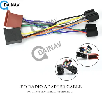 

12-106 ISO Radio Adapter for BMW for CHEVROLET for OPEL GT Wiring Harness Connector Lead Loom Cable Plug
