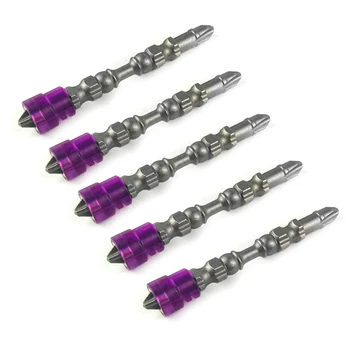 

5PCS 65L Double Head Magnetic Driver Cross Drill Set Screwdriver Bit Electric Screw Driver Set Power Tools for Hole Punching