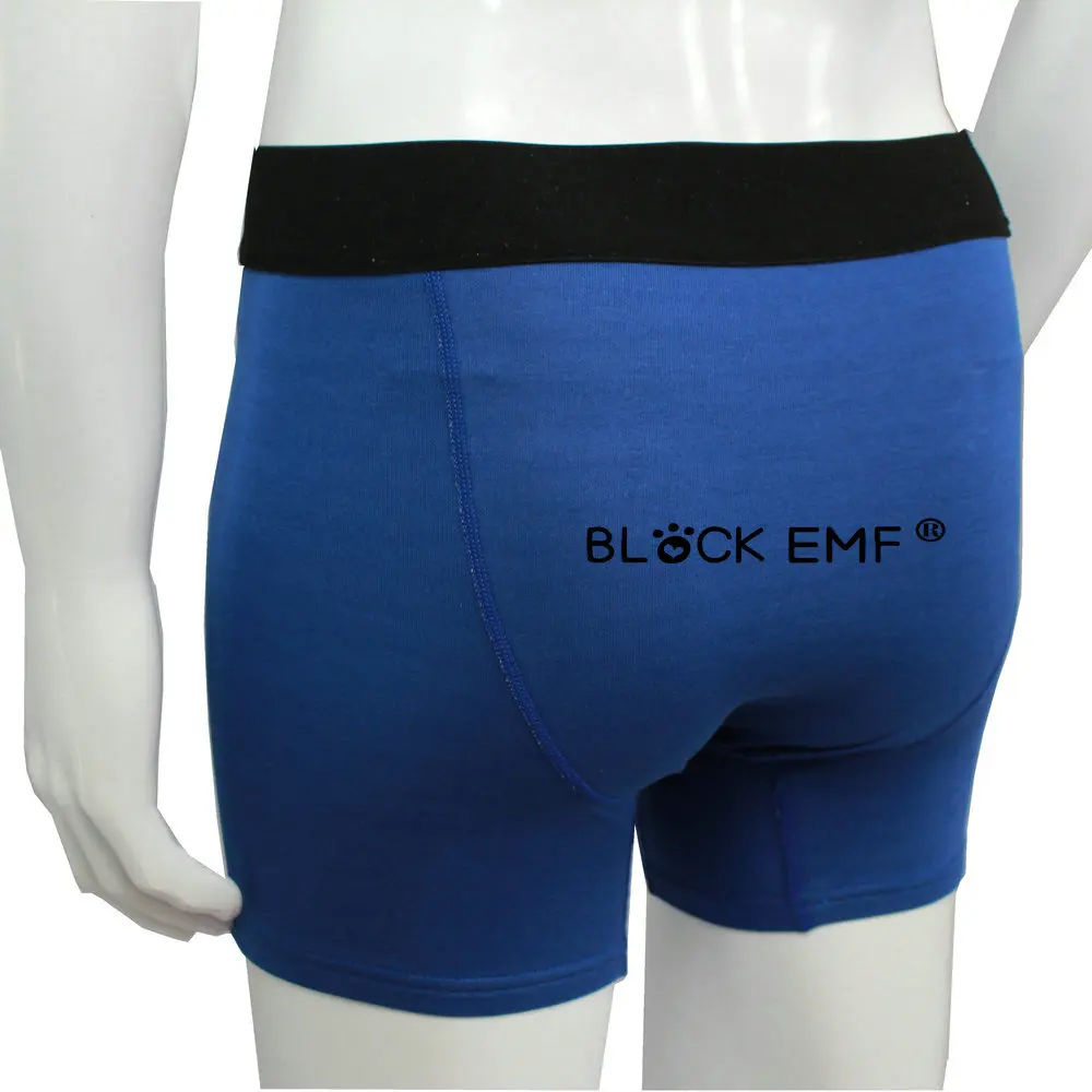 EMF  Men/'s anti radiation protective electromagnetic protective underwear Silver