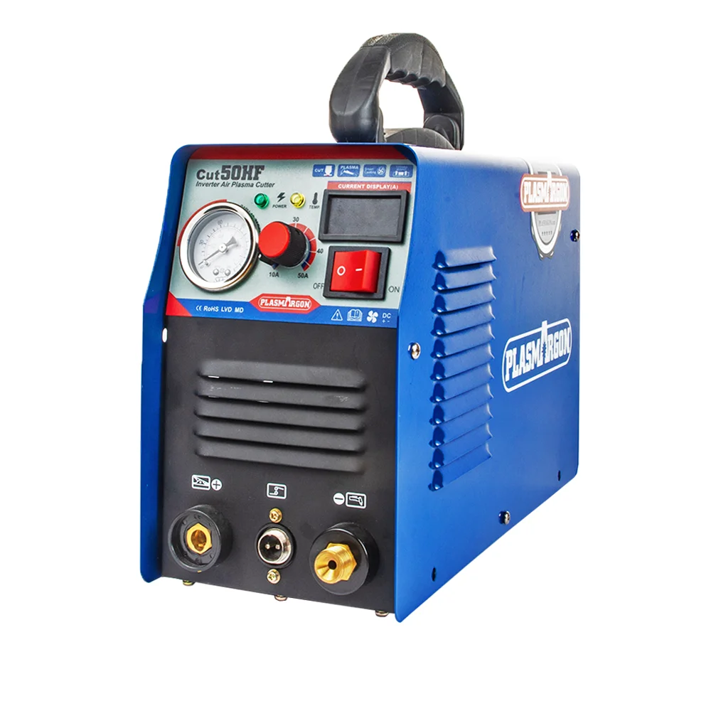 Cortador de Plasma de alta frecuencia 10-50A, 110/220v Kit de consumibles de corte