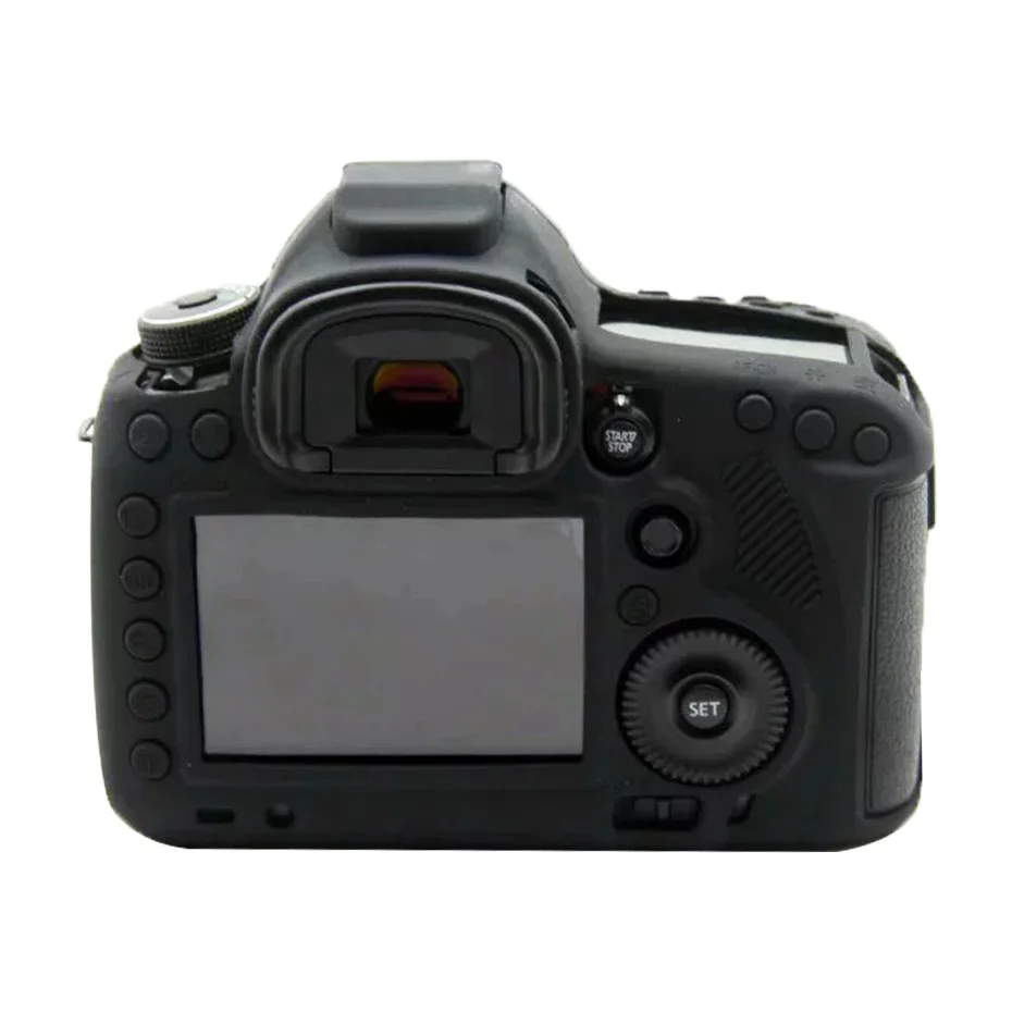 Для Canon EOS 5D Mark III IV сумки для камеры цвет резиновый чехол Мягкие силиконовые чехлы для Canon 5D3 5D4 защитный чехол Аксессуары