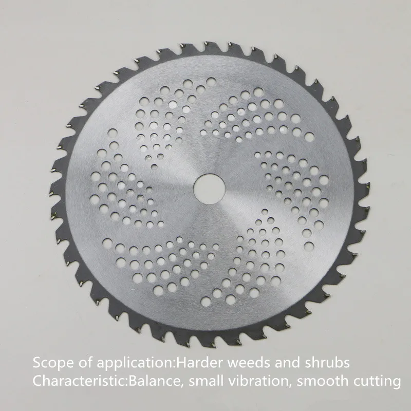 Durable-40-60-Teeth-Manganese-Steel-Alloy-Replacement-Lawn-Mower-Blade-Circular-Grass-Cutter-Brush-Saw