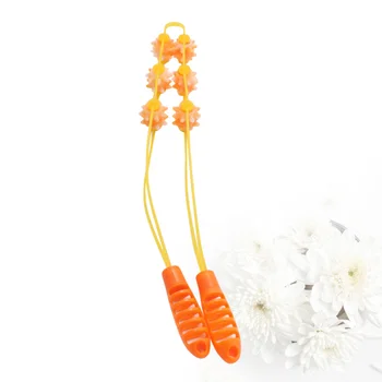 

Ball Roller Massager Waist Neck Shoulder Back Massager Body Roller Massage Manual Back Puller Stress Reliever for Women Men