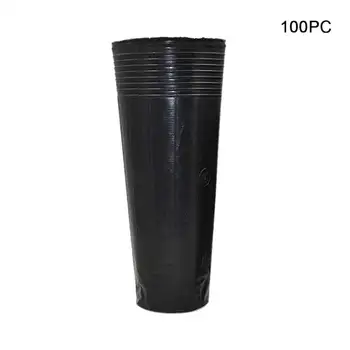 

100pcs Holder Aeration Raising Bag Vegetation Tools Desktop Garden Plant Pot Mini Supplies Decoration Nutrition Nursery