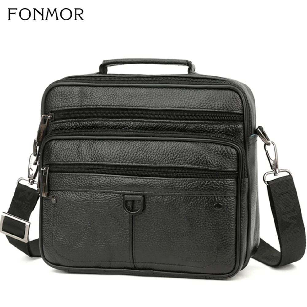 Fonmor модный портфель сумка для ноутбука деловая сумка-мессенджер из натуральной