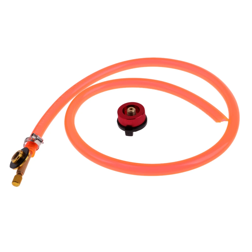 Propane Refill Adapter Hose Regulator Gas Cylinder Regulator Accessories for Camping Hiking Backpacking Grill Stove Accessories