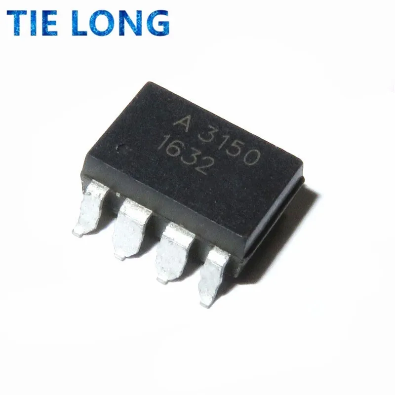 10 шт HCPL3150 SOP-8 HCPL-3150 SOP A3150V A3150 3150V Оптрон | Электронные компоненты и принадлежности