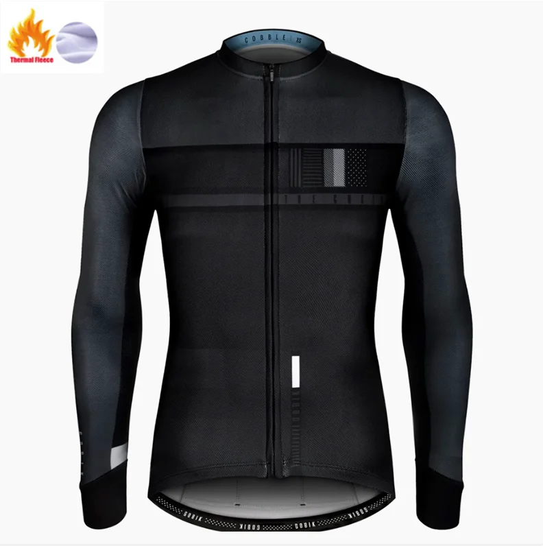 Winter Jersey Gobiking Велоспорт Джерси весна/осень велосипедная одежда Ropa Ciclismo Мужские дышащие майки PRO TEAM тренировочная майка - Цвет: Winter Jersey