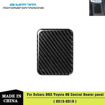 

Real Carbon fiber No hole position Heater panel sticker interior Car accessories For TOYOTA 86 Subaru BRZ 13-17