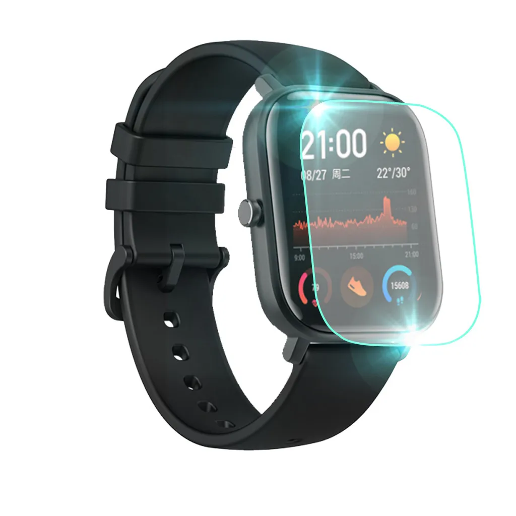 Для смарт-браслета AMAZFIT GTS Smart Watch 3 шт. FilmClear ультратонкая пленка из закаленного