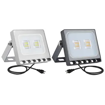 

10/20/30/50W LED Flood Light Lamp 110V High Brightness Lighting for Garden Squares Factories 120 Degree Outdoor Lighting TB Sale
