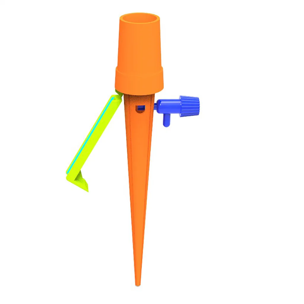 Orange 1 pc 6 шт. растения Цветок Авто капельного Lrrigation полива системы горшечных растений самополива зонды капельницы ПВХ Садовые принадлежности обновлен - Цвет: Orange 1 pc