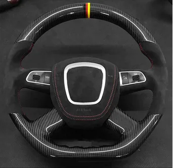 

Carbon fiber steering wheel for Audi A4L A6L Q7 Q5 A8L Customized 3 Stroke 4 Stroke