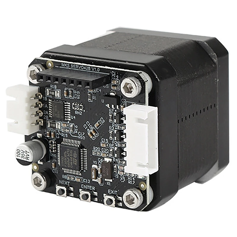 STM32 3d принтер замкнутый контур шаговый двигатель NEMA17 MKS SERVO42B с адаптерной пластиной для MKS Gen предотвращает потерю шага во время печати