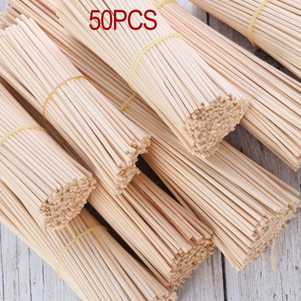 50PCS Decoration Home Incense Accessories Artificial Diffuser Portable DIY Exquisite Office Plant Fragrance Replacement Rattan