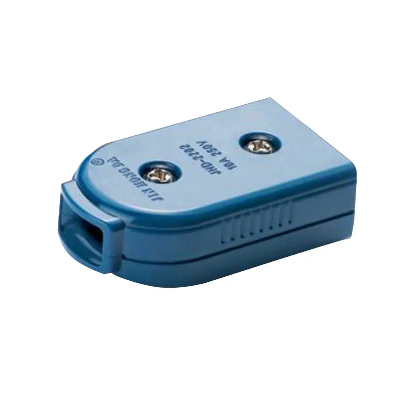 female plug 2 шт американский стандарт 2 штифта плоский тип А вилка и гнездо розетки могут вращаться на 90 градусов синего цвета - Цвет: female plug