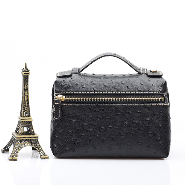 Fashion Designer Handbag Ostrich Pattern Portable Bag Clutch Bag 2022 Lady Hand Bag Purse Make Up Bag Trend Bag