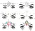 Музыкальный Фестиваль Face Jewels, Горный Хрусталь Rave Face Gems Glitter,Crystal Birthday Party Festival Face Sticker,Eyes Body Tattoos