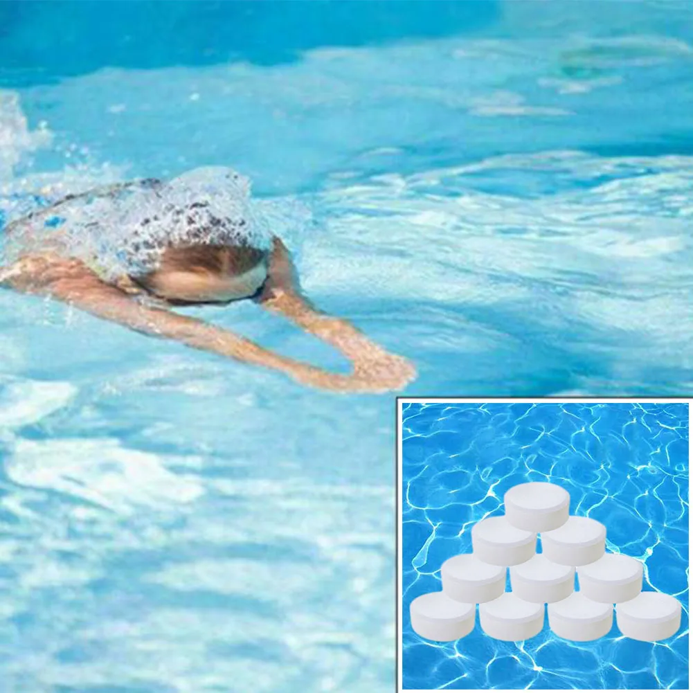 500pcs Chlorine Tablets For Swimming Pool Multifunction Instant Disinfection Tub 