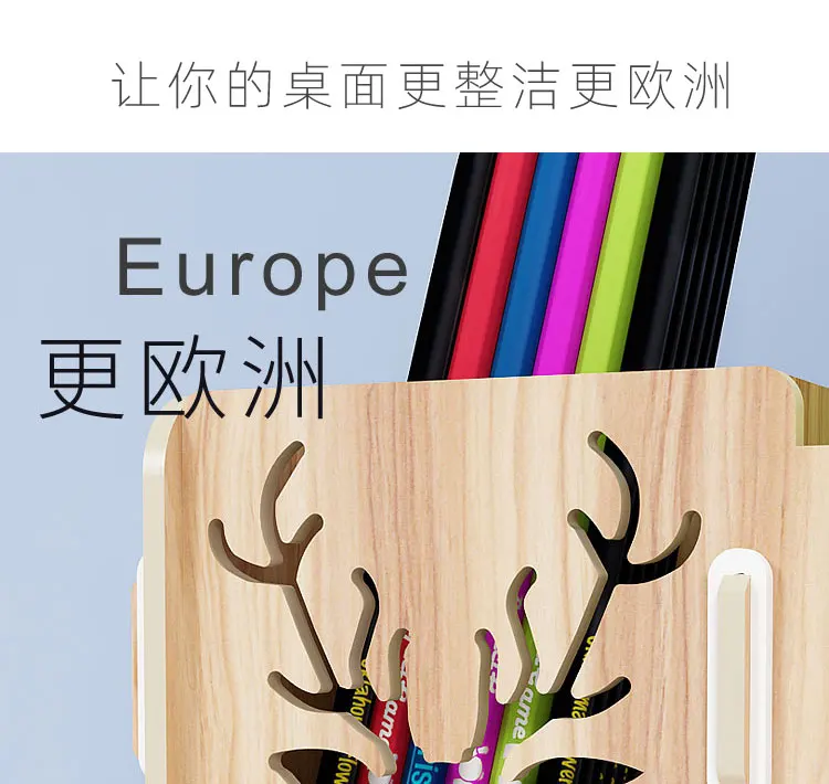 Najtaniej Kreatywny odbiornik Penholder moda pulpit układ nauka Blogger Nordic Penholder długopis biurowy uchwyt pen organizer