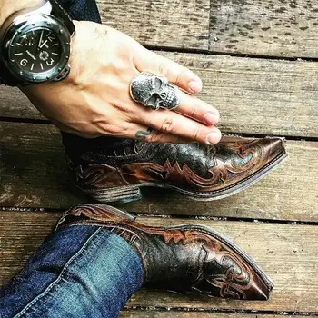 

Winter Fashion British Men Top Quality PU Leather Slip on Boots Breathable Chelsea Boots Male Casual Zapatos De Hombre D353