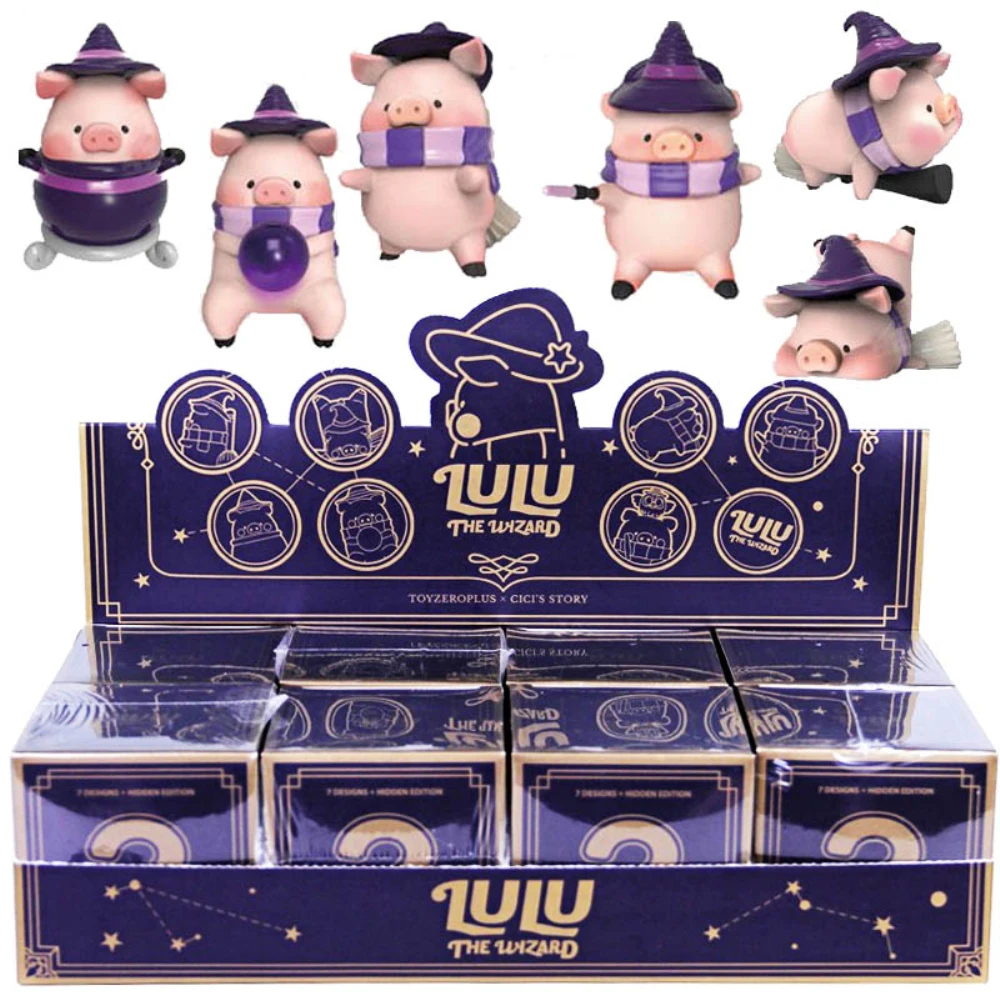 [В наличии] 52 шт. игрушечных шкатулки LuLu Piggy Magician ver.Toyzeroplus x CICI история волшебника