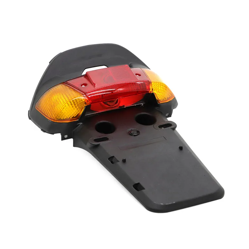 For Yamaha JOG 50 CY50 1992-2001 Jog JDM Taillight with Fender Cover Motorcycle LED Tail Light&Rear Fender Stop Taillight
