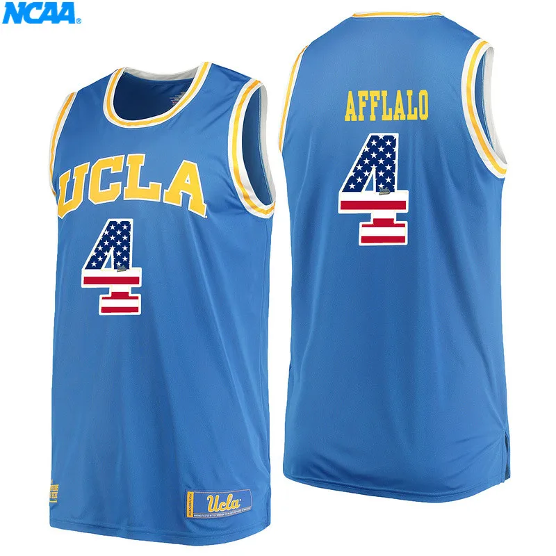 Новое поступление, высокое качество, UCLA Afflalo#4 ALI#23, футболки для колледжа, ограниченная серия, майки, S-XXXL - Цвет: 2