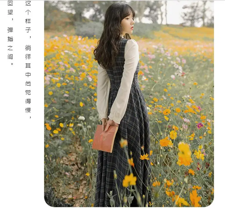 Dress for women Autumn Winter Women Dress New Arrival Retro