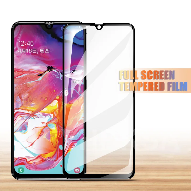 9D изогнутое закаленное Высокопрочное Стекло на samsung Galaxy A30 A50 A10 Экран протектор для A20 A20E A40 A40S A60 A70 A80 A90 M10 M20 M30