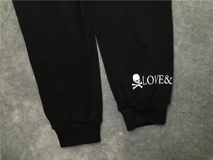 Высокая Новинка, новинка, роскошные 19ss, Mastermind, Череп, монстр, в полоску, удобные, классические, с рисунком Пейсли, 4 белые брюки, тренировочные брюки в повседневном стиле# N3