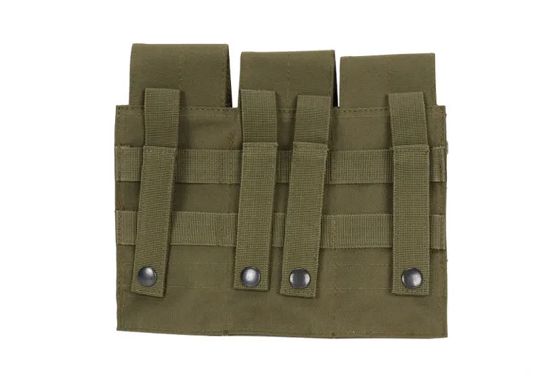 ОХОТА MOLLE тройной подсумок для магазинов в страйкболе AR15 M4 5,56 мм Журнал Mag Чехол Пистолет дамская сумка