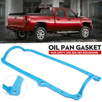 

Oil Pan Gasket Blue Fits for all SB CHEVY Engines 86 - Up Late Fitting For Chevy 305 350 383 400 Engine Genuine Transmission