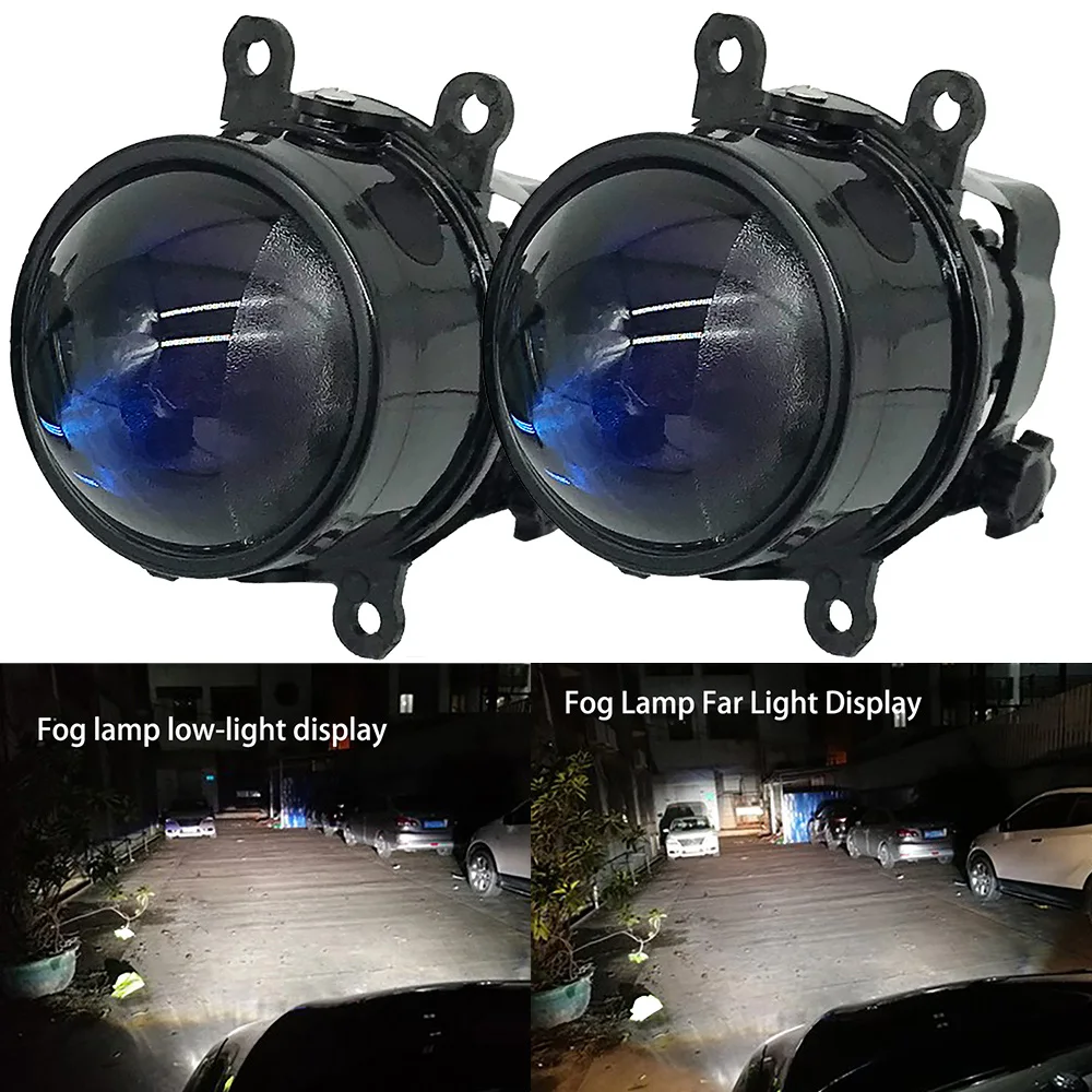 

NEW LED Xenon H11 Lens Fog Light Car Styling Fog Light For Focus MK2/3 Fusion Fiesta MK7 Automobiles H11 Socket Halogen Lamp