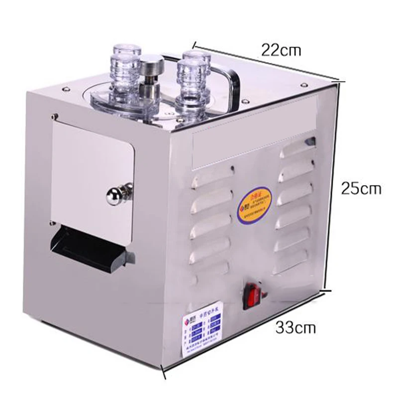 Chinese Medicinal Materials Slicing Machine Small-size Slicer Commerical Medicinal Materials Slicing Equipment QY-2B